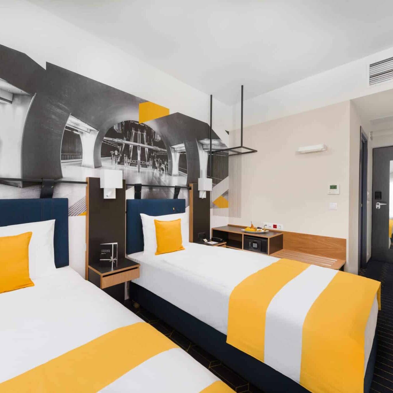 D8 Hotel Budapest twin room