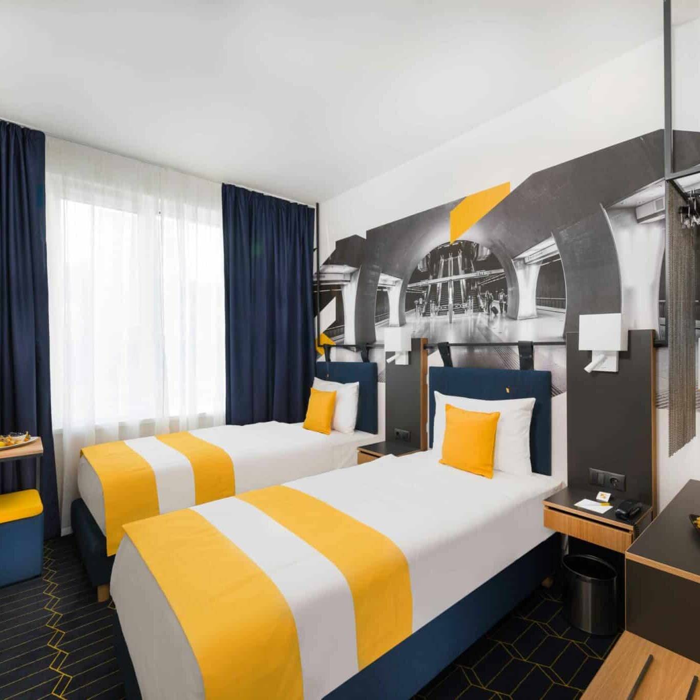 D8 Hotel Budapest twin room